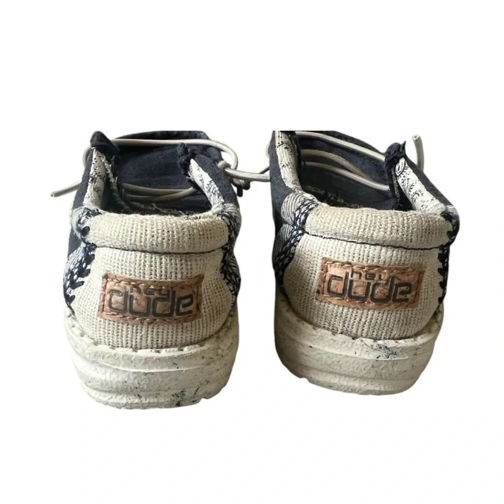 Hey Dude Toddler Boy Navy Blue Slip Ons | K8